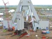 BHP-এর জ্যানসেন পটাশ খনি প্রকল্পে বিশাল হেডফ্রেম সম্প্রসারণ সম্পন্ন করল